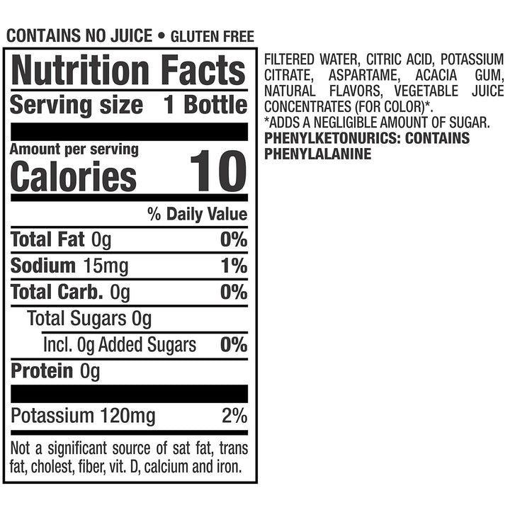 SNAPPLE Kiwi Strawberry - Zero Sugar473ml (Pack of 12 Bottles) Image 3