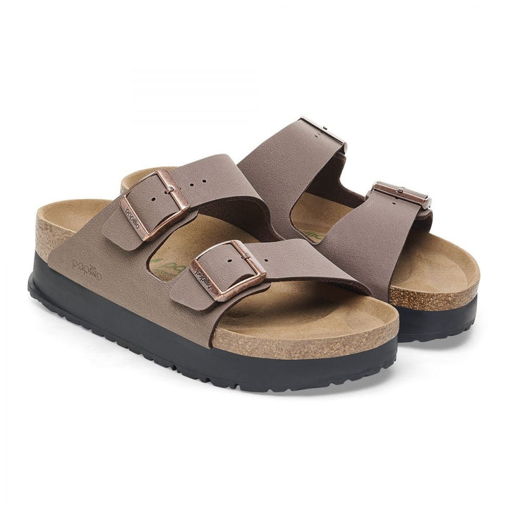 Papillio by BIRKENSTOCK Arizona Flex Platform Mocha Birko-Flor Narrow 1027417 Image 4