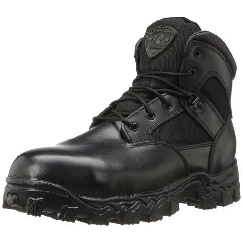 Rocky Alphaforce Comp Toe Waterproof Duty Boot Black Size 12 Electrical Hazard Image 1