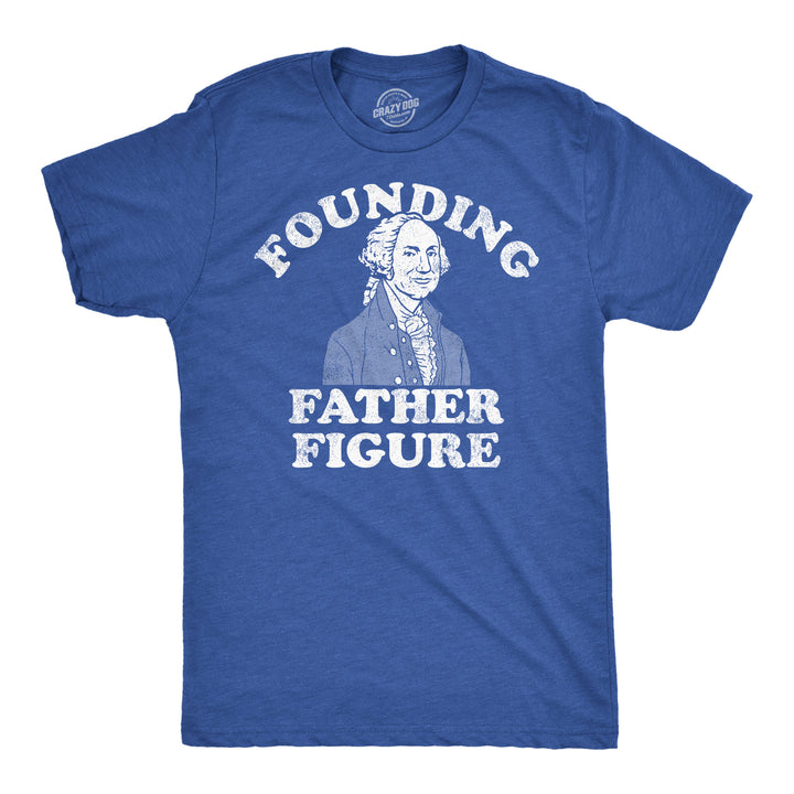 Mens Funny T Shirts Founding Father Figure Sarcastic President Graphic Tee For Men Image 1