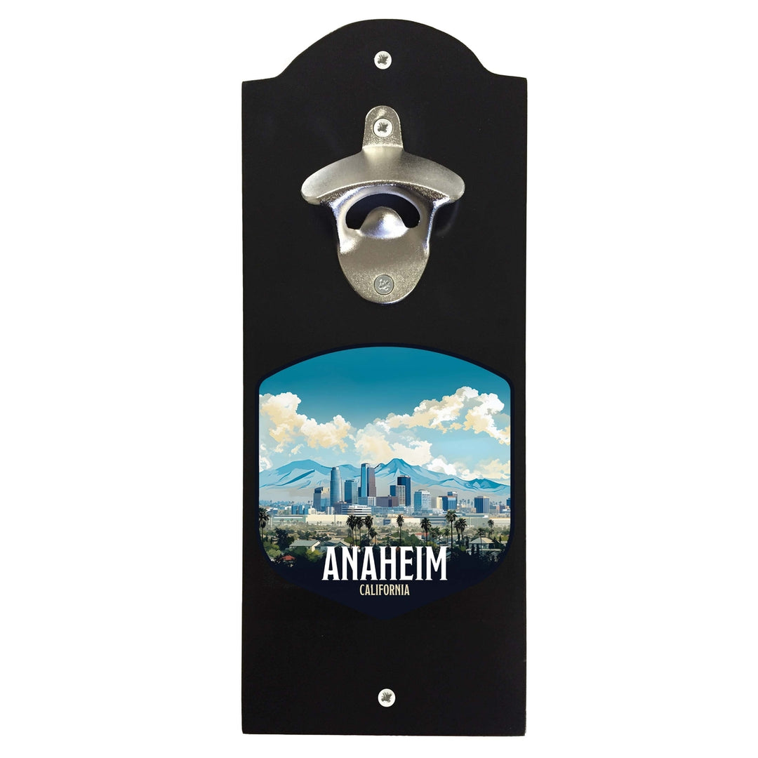 Anaheim California Design A Souvenir Wall mounted bottle opener Image 2