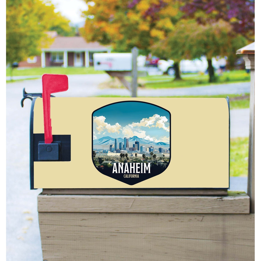 Anaheim California Design A Souvenir Magnetic Mailbox Cover Image 1