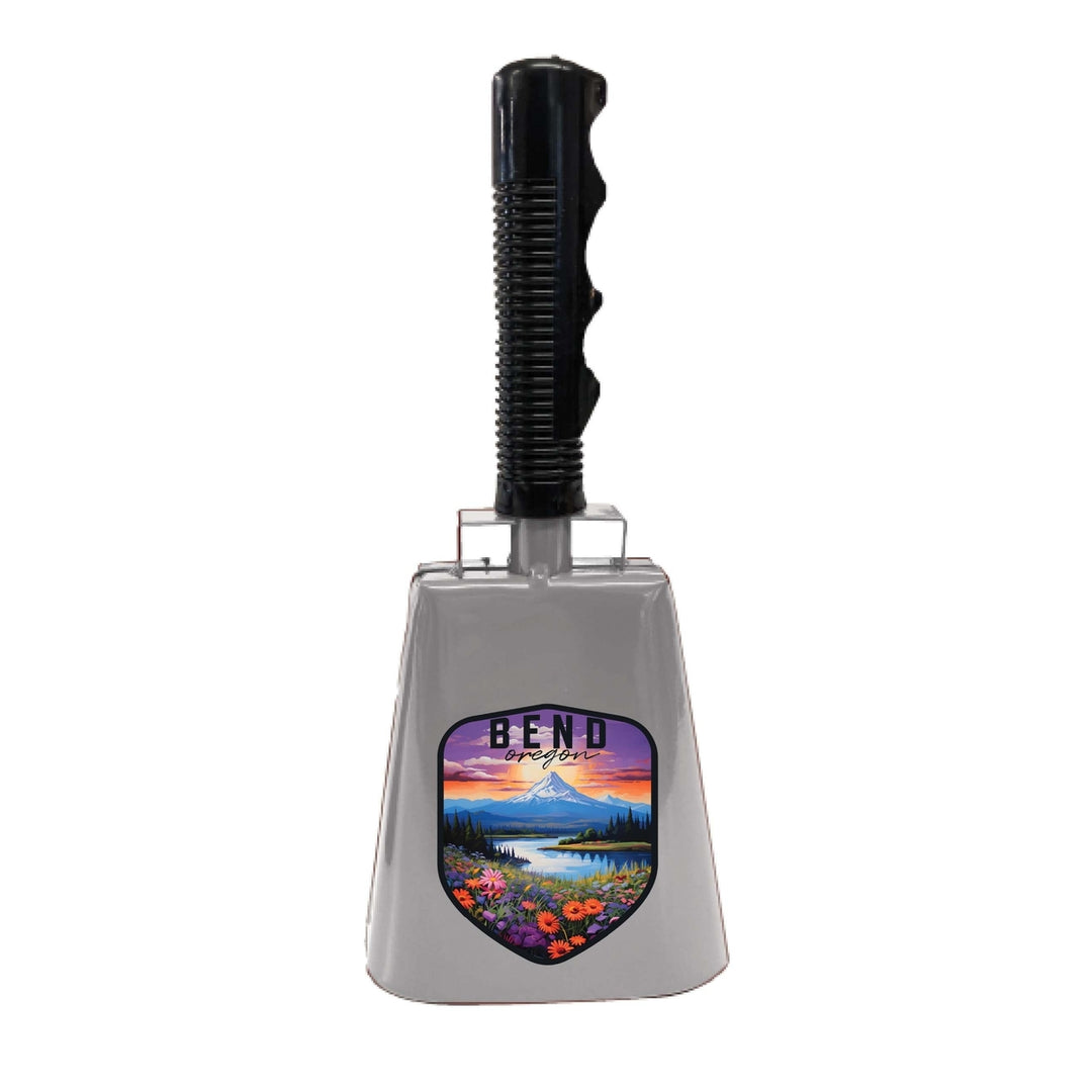 Bend Oregon Design A Souvenir Destination Cowbell Image 1