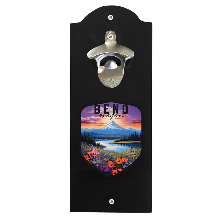 Bend Oregon Design A Souvenir Wall mounted bottle opener Image 1