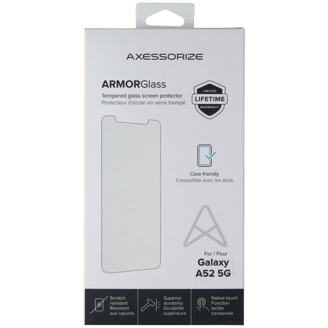 AXESSORIZE ArmorGlass Tempered Glass Screen Protector for Samsung Galaxy A52 5G Image 1