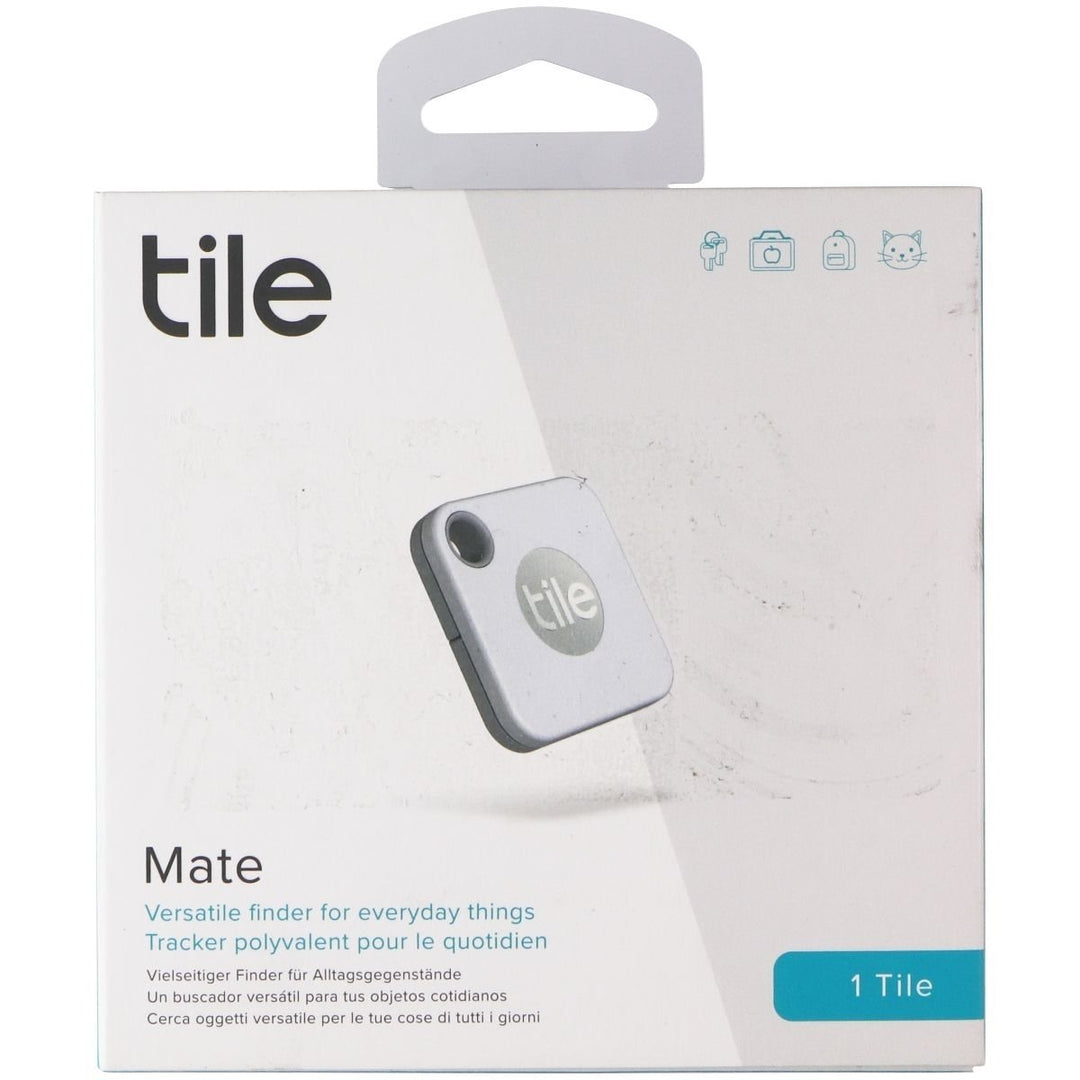 Tile Mate (2020 Model1 Pack) Bluetooth Tracker - White/Gray Image 1