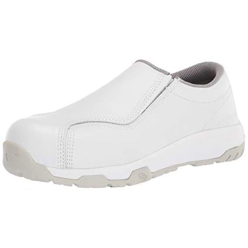 FSI Nautilus Womens Slip-On White Safety Footwear Comp Toe ESD N1652 Clean Room Image 1