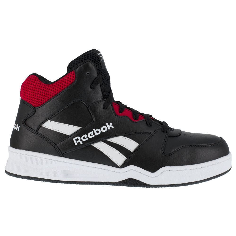 Reebok Work Mens BB4500 Work Composite Toe EH Athletic High Top Work Shoe Black/Red - RB4132 Black and Red Image 2