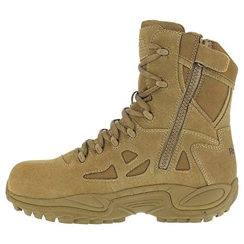 Reebok Work Rapid Response RB 8" Composite Toe Mens Boot Brown COYOTE Image 4