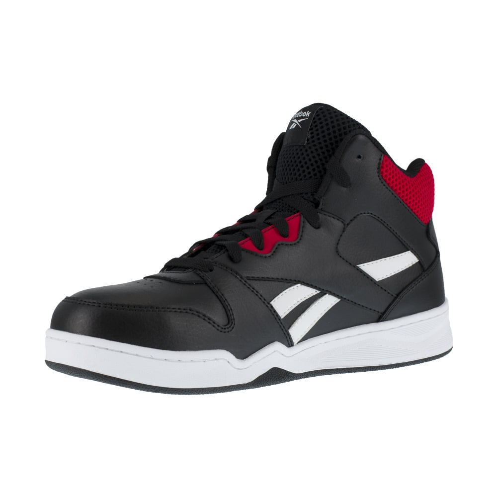 Reebok Work Mens BB4500 Work Composite Toe EH Athletic High Top Work Shoe Black/Red - RB4132 Black and Red Image 3