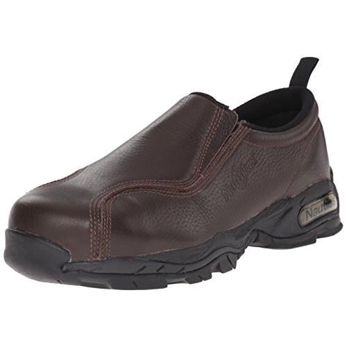 FSI FOOTWEAR SPECIALTIES INTERNATIONAL NAUTILUS Nautilus 1620 Full Grain Leather ESD Safety Toe Slip-On BROWN Image 1