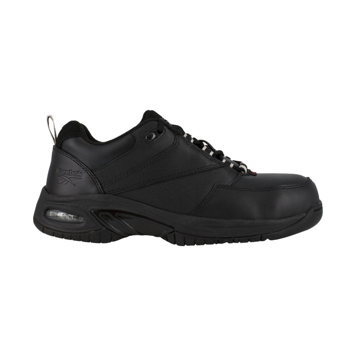 Reebok Mens Tyak Black Composite Toe Conductive Athletic Work Shoe RB4177 Image 2