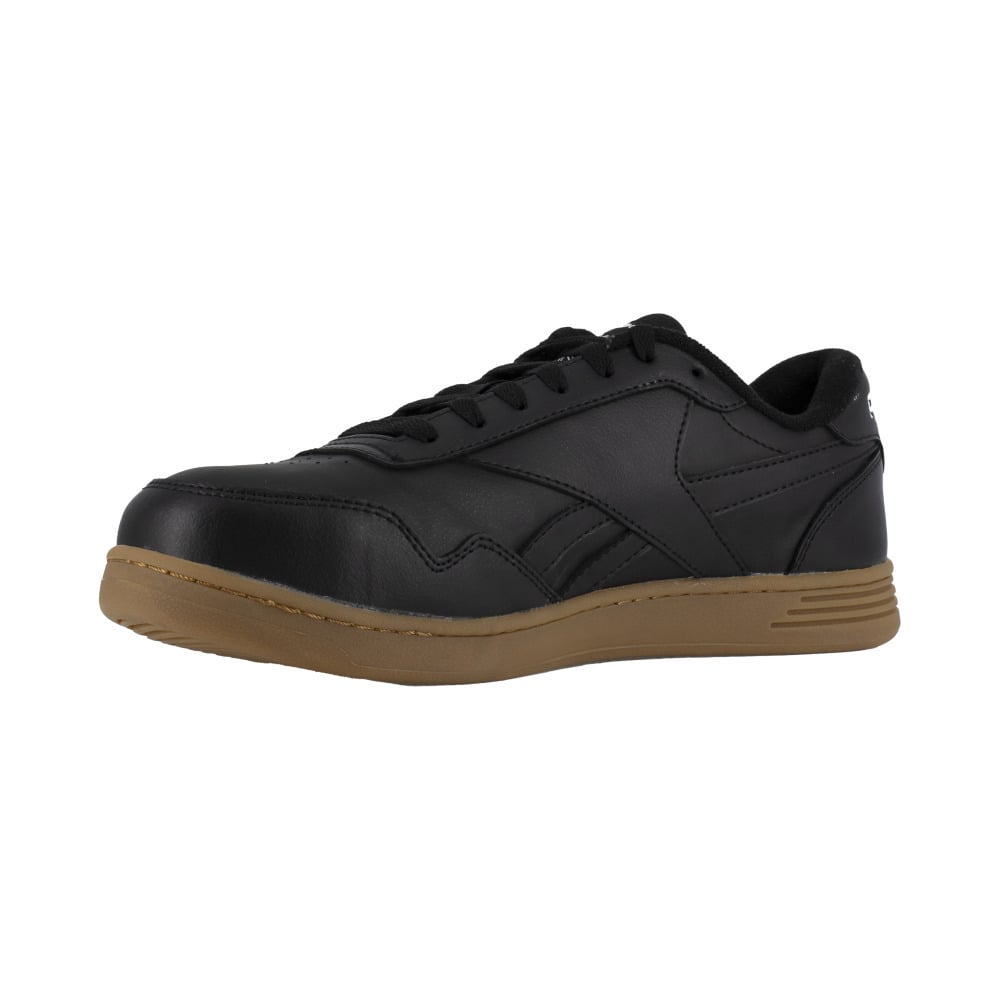 Reebok Work Mens Club MEMT Composite Toe Classic Work Sneaker Black/Gum - RB4154 BLACK Image 3