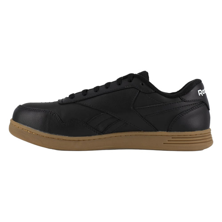 Reebok Work Mens Club MEMT Composite Toe Classic Work Sneaker Black/Gum - RB4154 BLACK Image 4