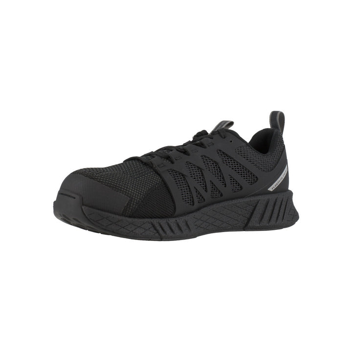 Reebok Work Mens Fusion Flexweave Composite Toe EH Athletic Work Shoe Black - RB4317 BLACK Image 3