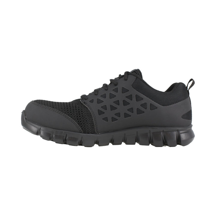 Reebok Work Mens Sublite Cushion Composite Toe ESD Athletic Work Shoe Black - RB4039 BLACK Image 4