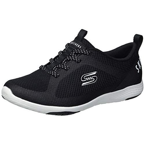 Skechers Womens Lolow Sneaker Black - 104028-BLK BLACK Image 4