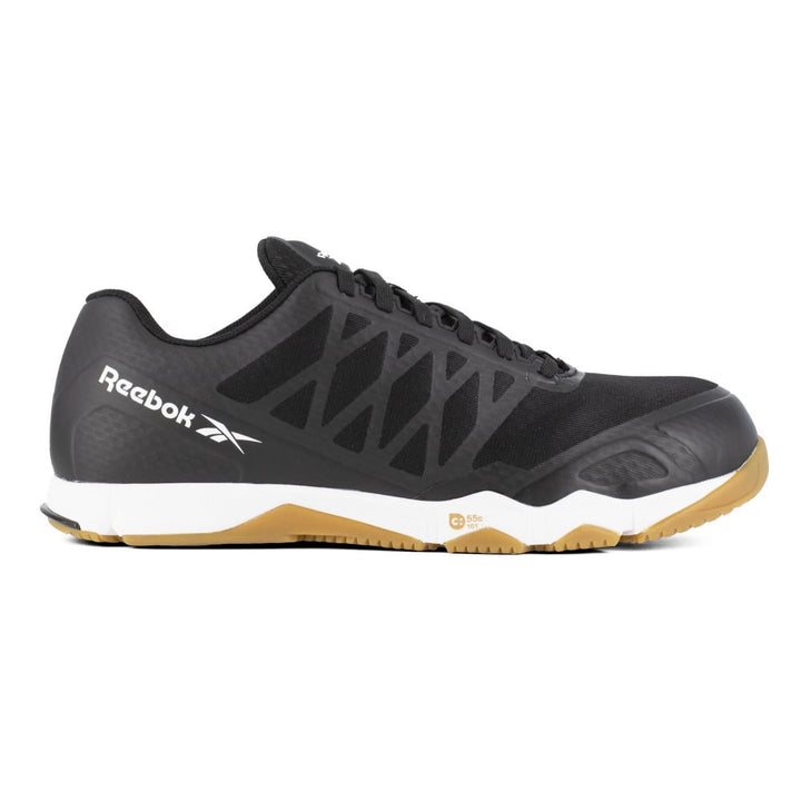 Reebok Work Speed TR Composite Toe Black Gum Athletic Work Shoe RB4450 Image 2