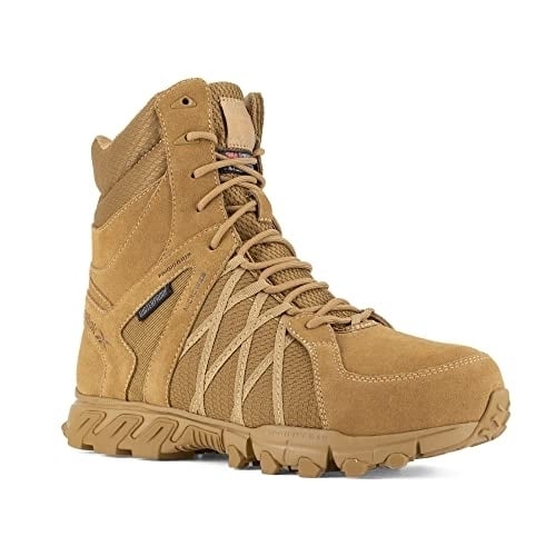 Reebok 8" Waterproof Insulated Tactical Boot Composite Toe Coyote RB3461 Image 1