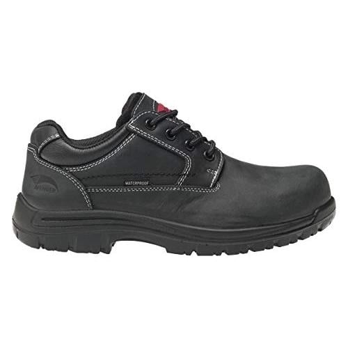 FSI FOOTWEAR SPECIALTIES INTERNATIONAL NAUTILUS Avenger Mens Foreman Oxford Composite Toe Waterproof Work Shoes Black - Image 3