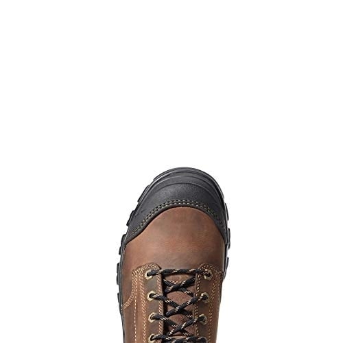 ARIAT WORK Mens 6" Treadfast Steel Toe Work Boot Distressed Brown - 10034671 Distressed Brown Image 4