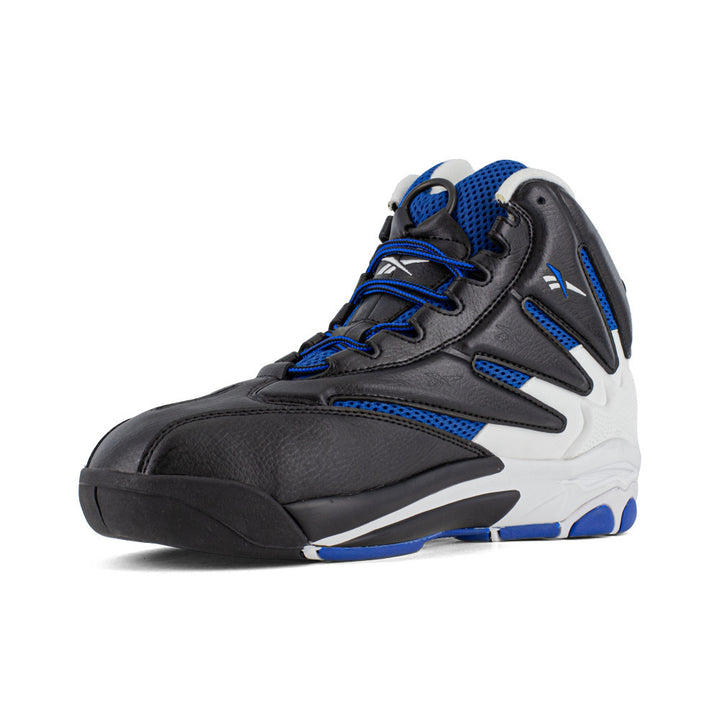 Reebok Work Mens The Blast Work Composite Toe EH Work Boot Black/White/Blue - RB9403 BLACK Image 3