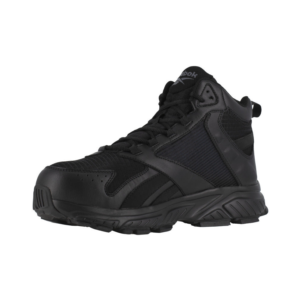 Reebok Work Mens Hyperium Composite Toe Internal Metatarsal Guard Work Boot Black - RB3263 BLACK Image 3