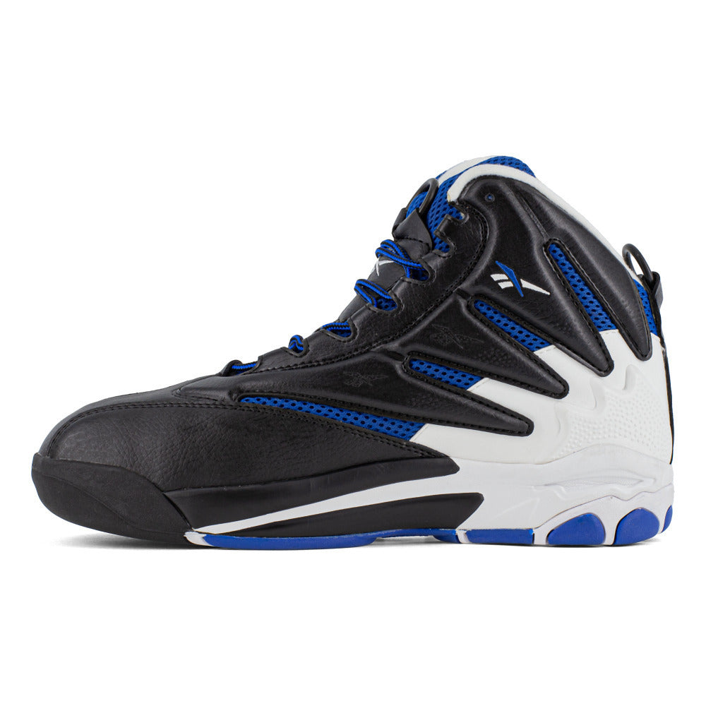 Reebok Work Mens The Blast Work Composite Toe EH Work Boot Black/White/Blue - RB9403 BLACK Image 4