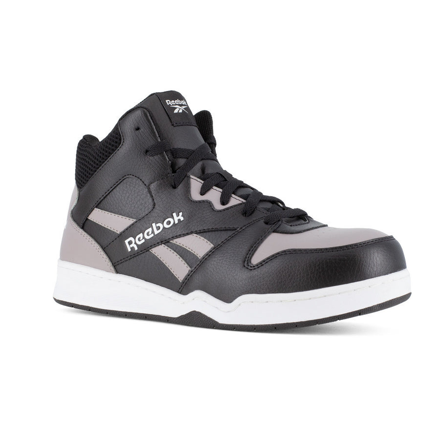 Reebok Work Mens RB4500 Work Composite Toe ESD Athletic High Top Work Shoe Grey/Black - RB4131 Grey Image 1