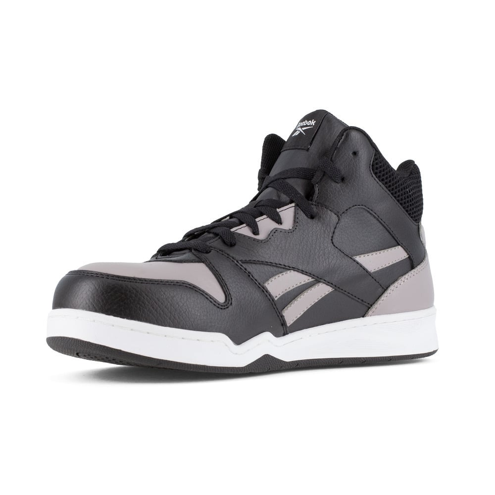 Reebok Work Mens RB4500 Work Composite Toe ESD Athletic High Top Work Shoe Grey/Black - RB4131 Grey Image 3