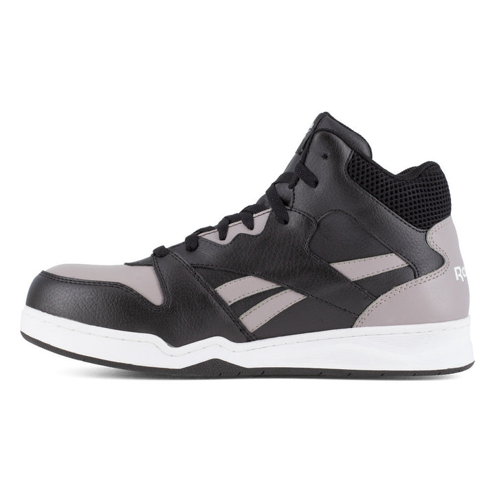 Reebok Work Mens RB4500 Work Composite Toe ESD Athletic High Top Work Shoe Grey/Black - RB4131 Grey Image 4