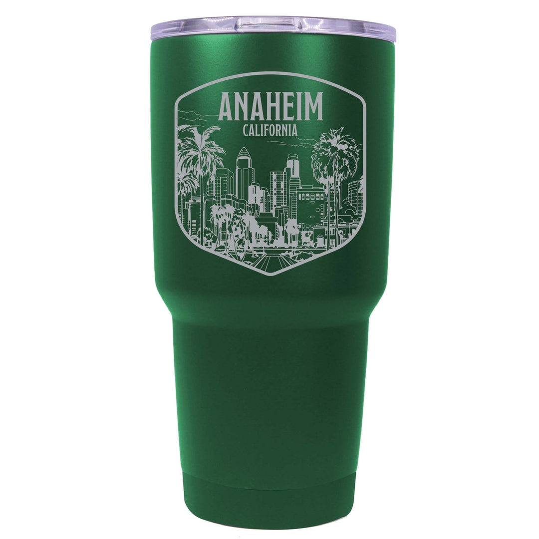 Anaheim California Souvenir 24 oz Engraved Insulated Stainless Steel Tumbler Image 3