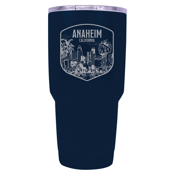 Anaheim California Souvenir 24 oz Engraved Insulated Stainless Steel Tumbler Image 4