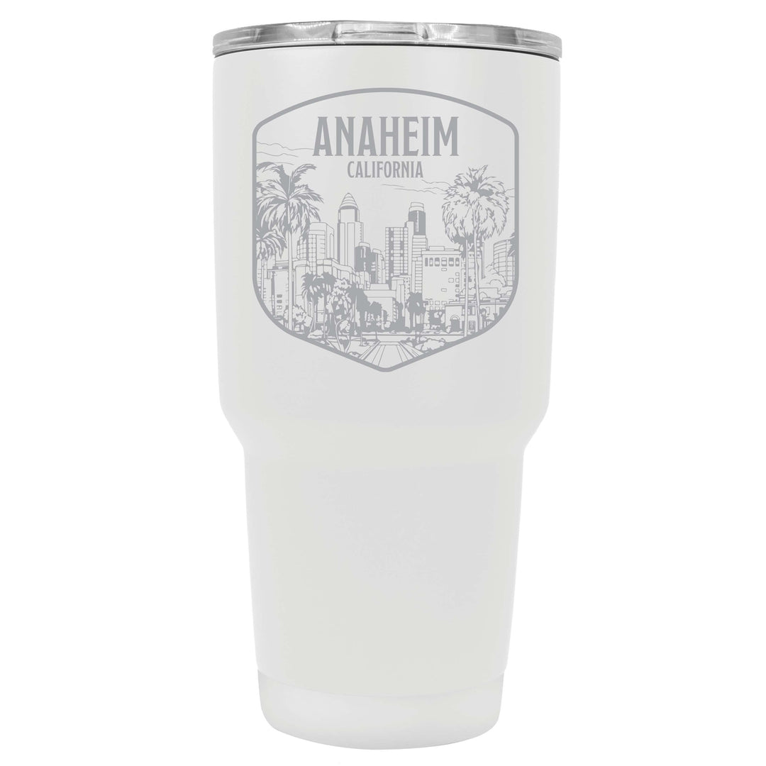 Anaheim California Souvenir 24 oz Engraved Insulated Stainless Steel Tumbler Image 6