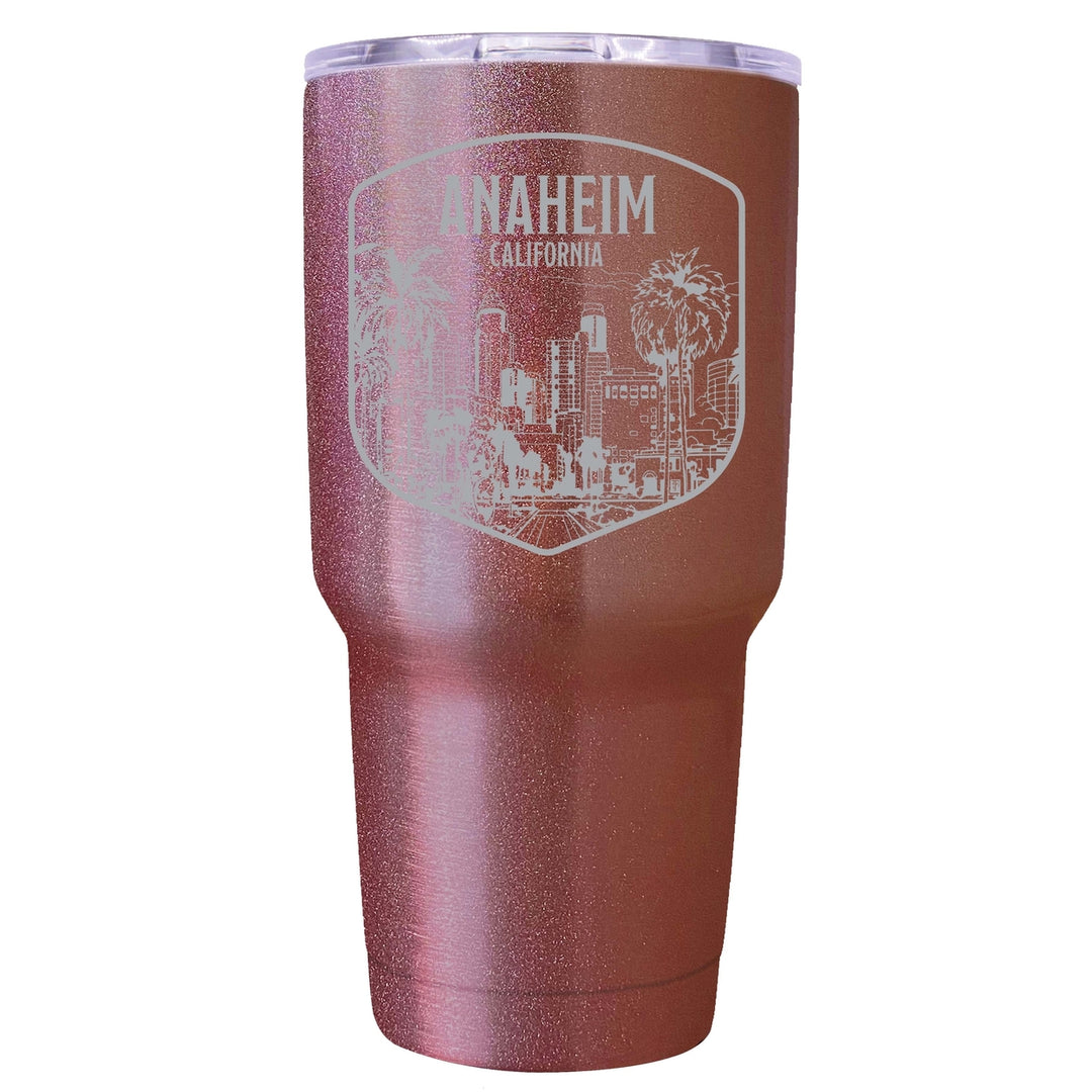 Anaheim California Souvenir 24 oz Engraved Insulated Stainless Steel Tumbler Image 8