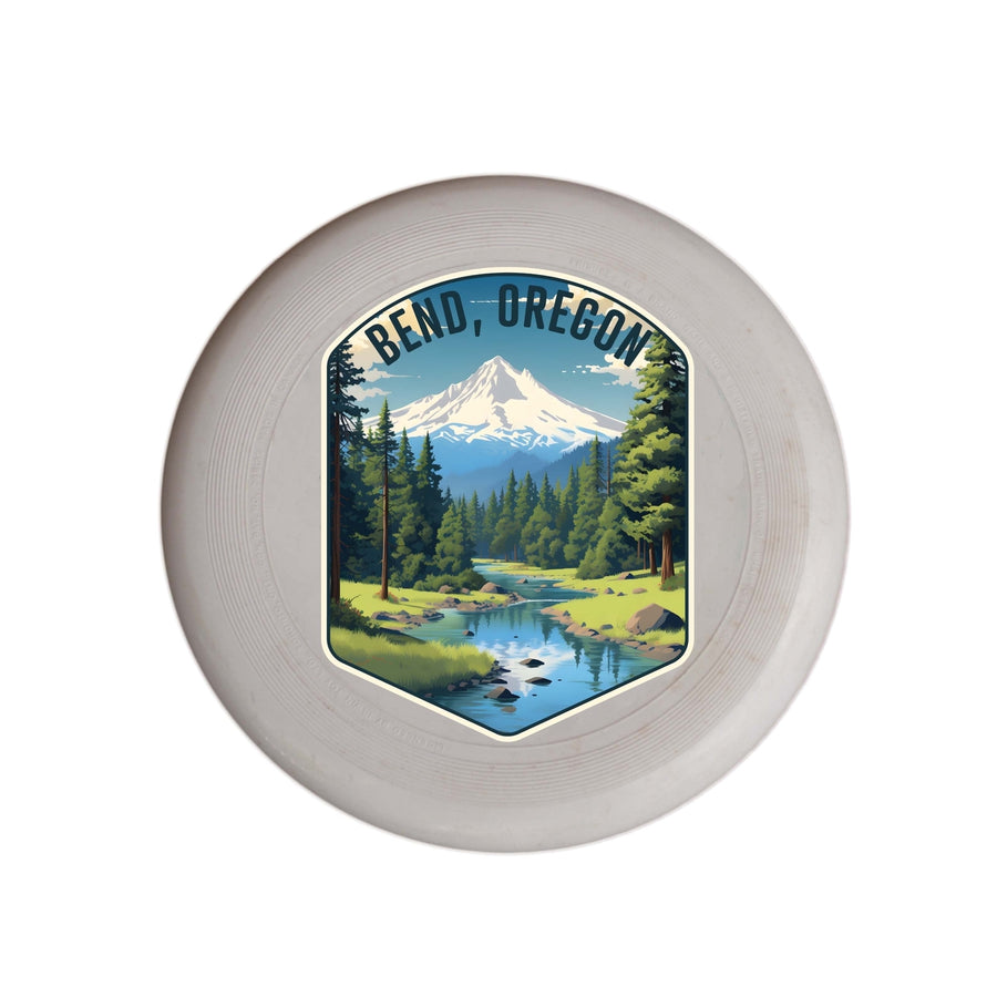 Bend Oregon Design B Souvenir Frisbee Flying Disc Image 1