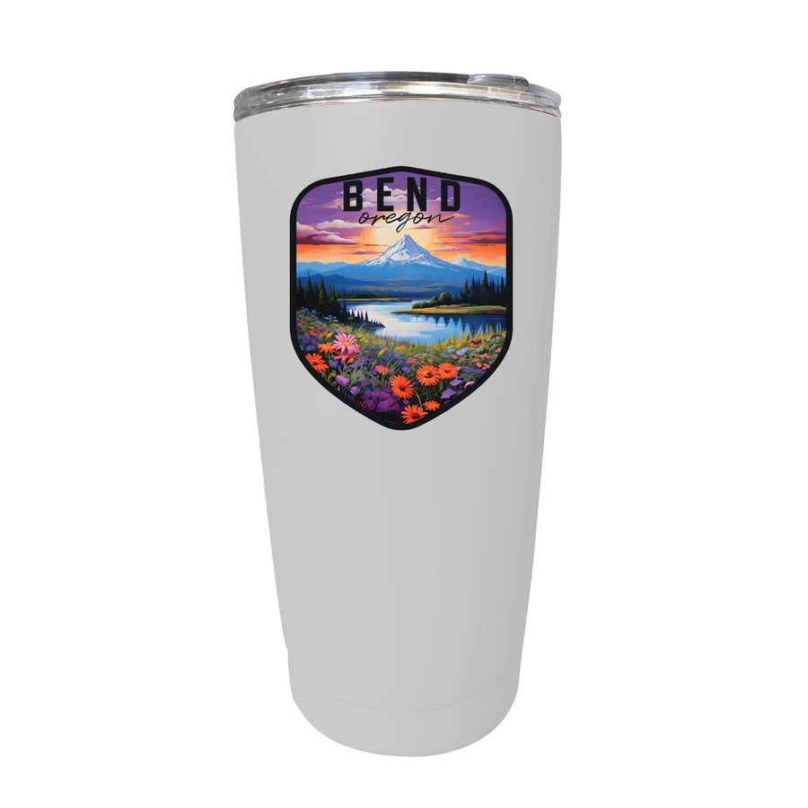 Bend Oregon Design A Souvenir 16 oz Stainless Steel Insulated Tumbler Image 1