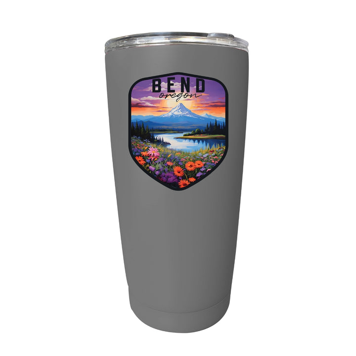 Bend Oregon Design A Souvenir 16 oz Stainless Steel Insulated Tumbler Image 4