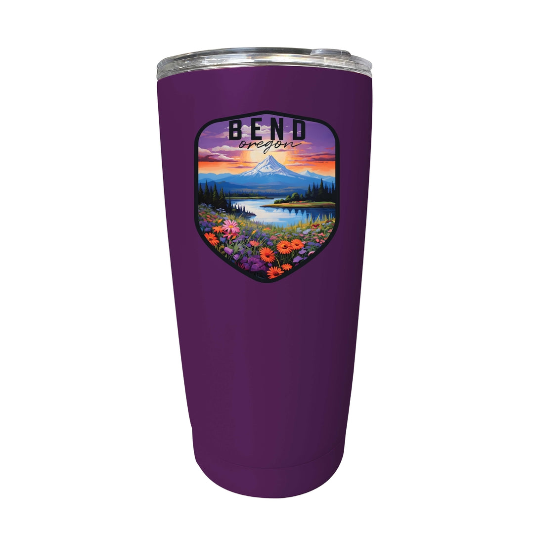 Bend Oregon Design A Souvenir 16 oz Stainless Steel Insulated Tumbler Image 7