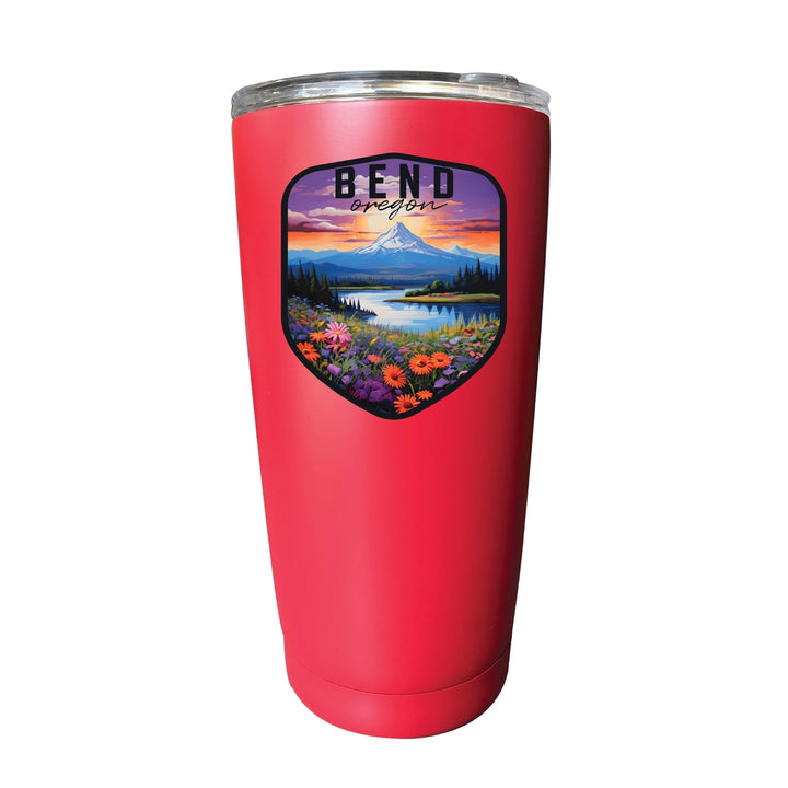 Bend Oregon Design A Souvenir 16 oz Stainless Steel Insulated Tumbler Image 8