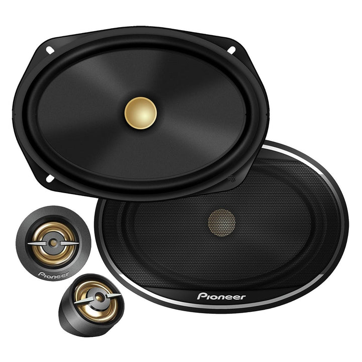 Pioneer 2-Way Component Car Speakers 6x9 Oval Clear Sound Easy Installation 450W Image 1