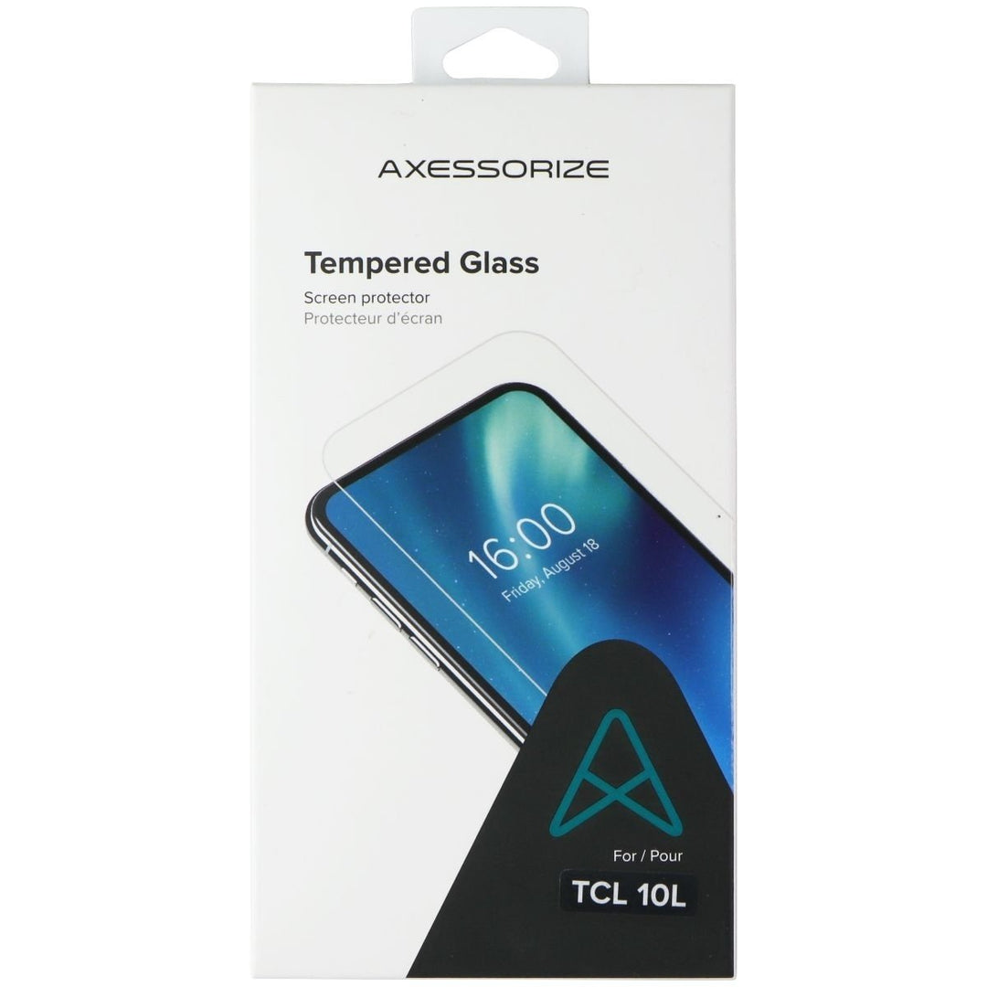 AXESSORIZE Tempered Glass Screen Protector for TCL 10L Smartphone Image 1