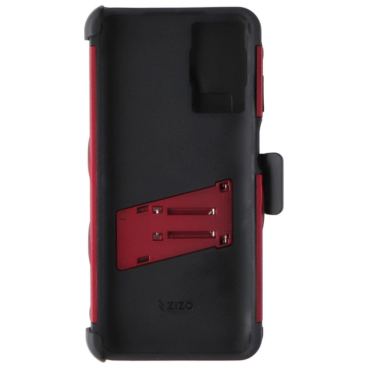 ZIZO Bolt Bundle w/Case + Screen Protector + Holster for Moto g (5G) - Red Image 4