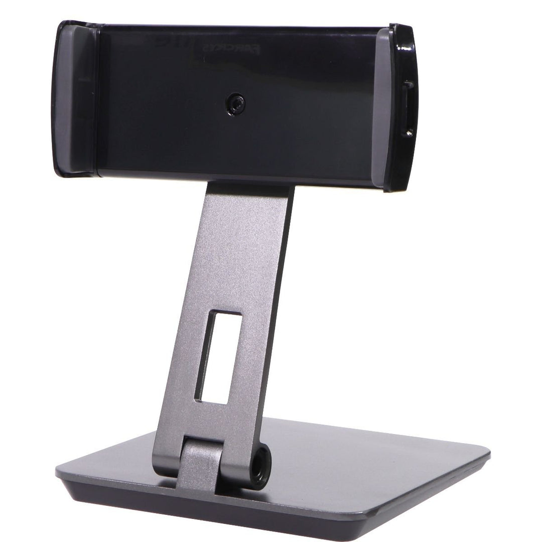 Universal Tablet Stand for Tablets and Smartphones - Gray / Black Image 1