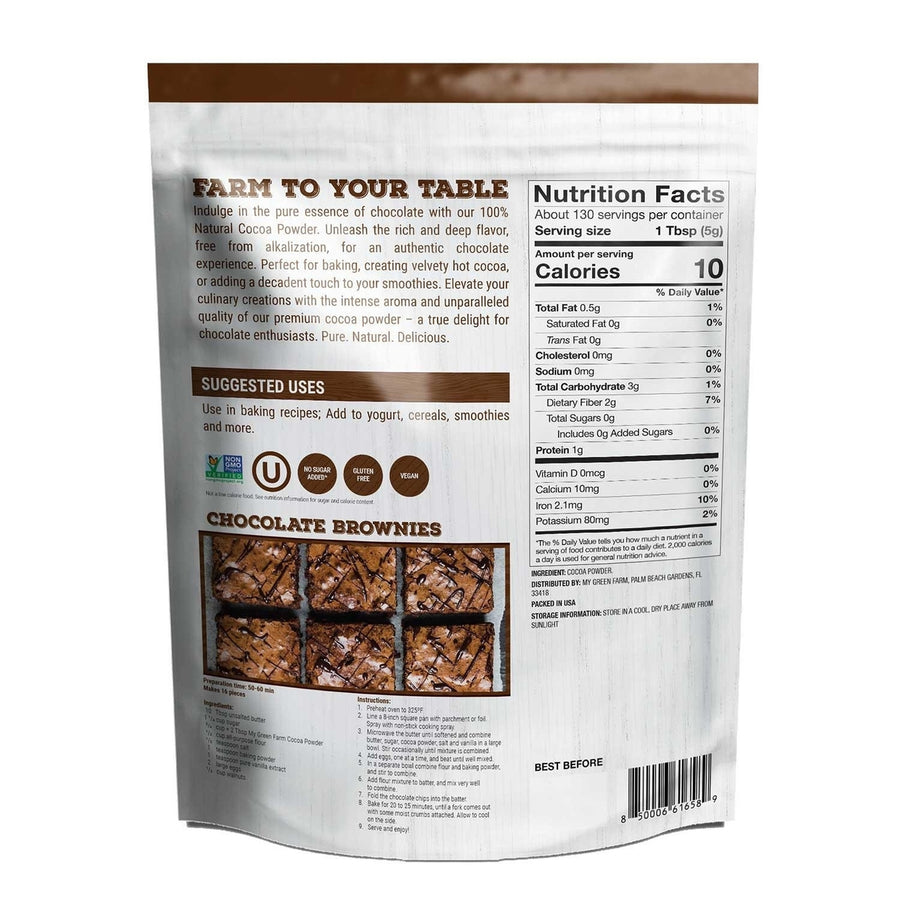 My Green Farm Cocoa Powder23 Ounce Image 2