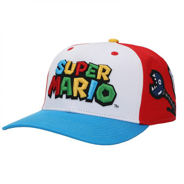 Super Mario Bros. Title Embroidered Hat Image 1