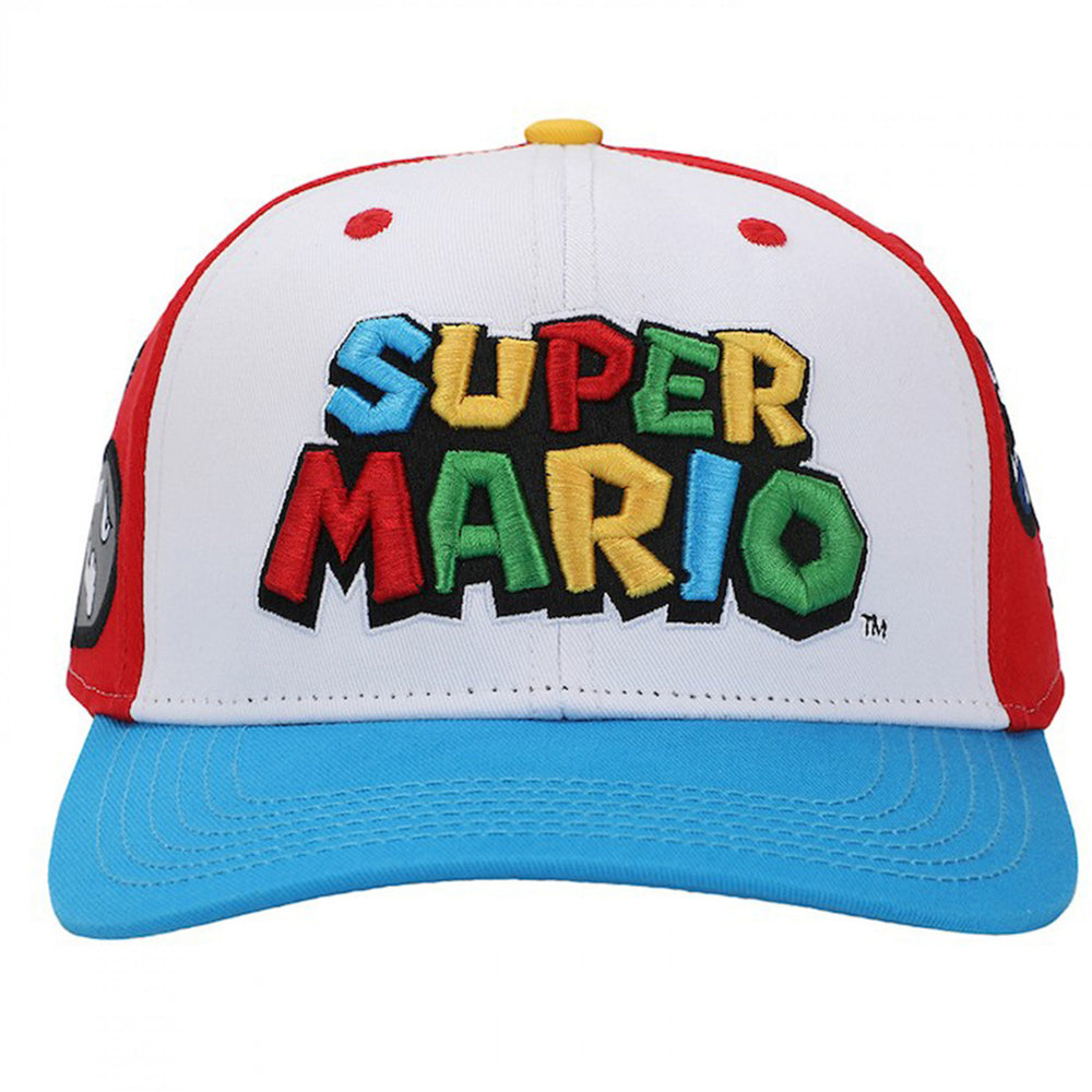 Super Mario Bros. Title Embroidered Hat Image 2