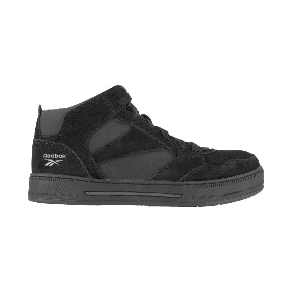 Reebok Work Mens Dayod Composite Toe Skateboard High-Top Work Shoe Black - RB1735 BLACK Image 2