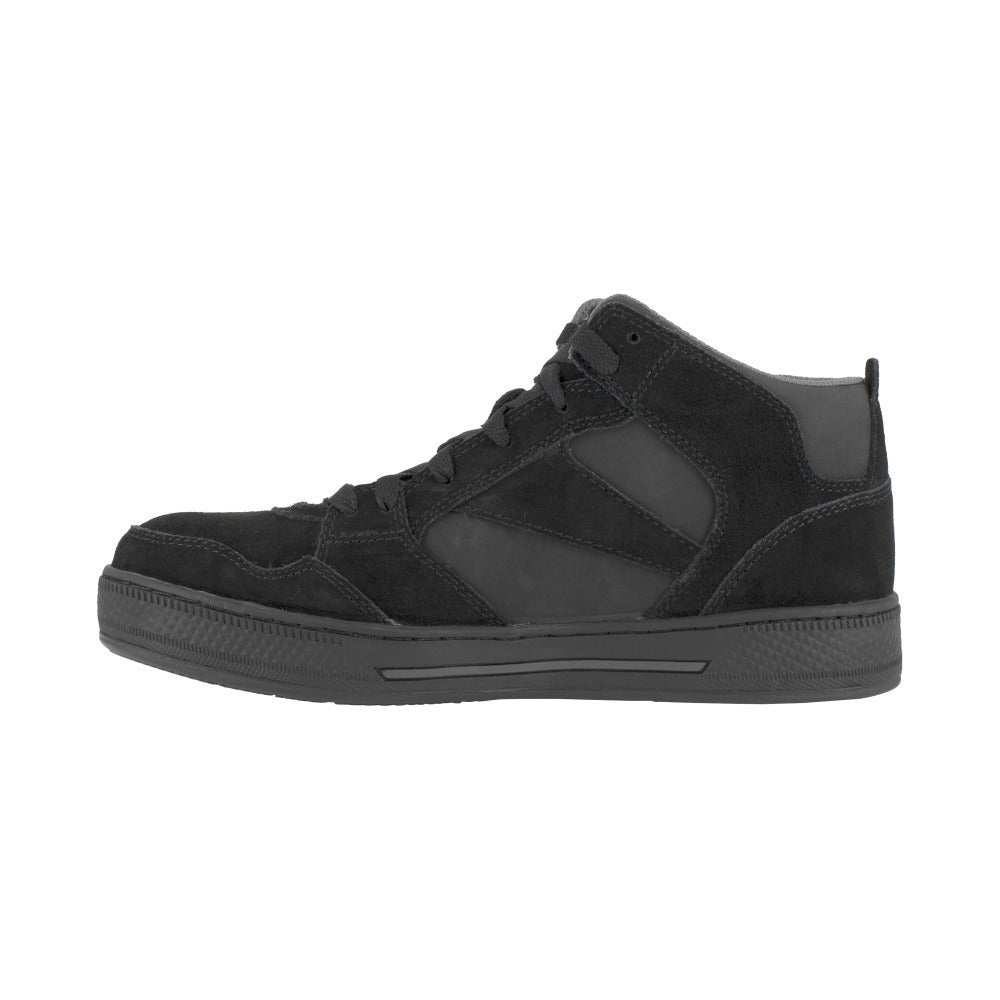 Reebok Work Mens Dayod Composite Toe Skateboard High-Top Work Shoe Black - RB1735 BLACK Image 4