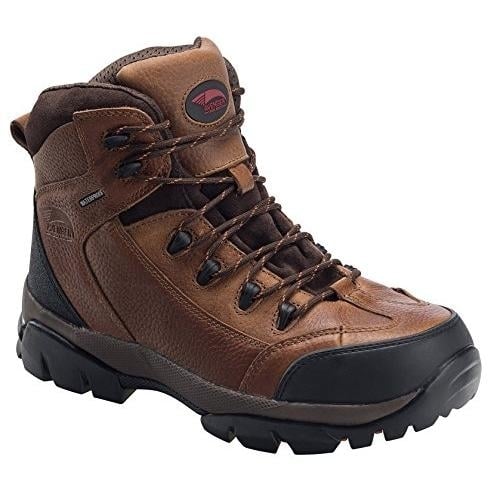 FSI FOOTWEAR SPECIALTIES INTERNATIONAL NAUTILUS Avenger Mens Composite Toe Waterproof Work Boots Brown - A7244 BROWN Image 1